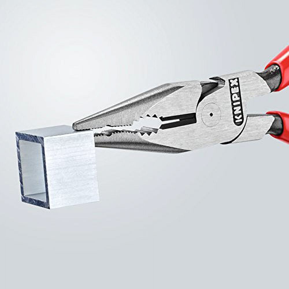 Knipex 5.7" Needle-Nose Combination Pliers - Plastic Grip