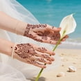 thumbnail image 2 of Kit de plantillas de tatuaje temporales con henna para mujeres y niñas, 2 of 8