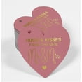 thumbnail image 2 of Inkdotpot Gold Foil Paper Hang Tag Hugs & Kisses From The Wedding Favor Tag 50 Pieces, 2 of 6