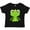 AB-Black, variant on Cute Frog, Green Frog, Frog Princess, Crown Girls Toddler T-Shirt