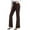 Coffee, variant on Women Bootcut Dress Pants Business Casual Work Pants with Pockets Pull On Regular Slacks for Office Navy,L