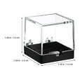 thumbnail image 4 of MIANGASTORE 4pcs Clear Specimen Display Boxes Specimen Containers Reusable Sample Storage Boxes, 4 of 8