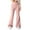 Pink, variant on IWRICH Fleece Flare Sweatpants for Women High Waisted Thick Baggy Lounge Pants Comfy Casual Loose Winter Warm Home Bottoms Red XL