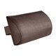 thumbnail image 1 of Almohada de cabeza de chaise lounge, accesorio de cojín de cuello almohada de reposacabezas suave con banda elástica para piscina de sillones al aire Café, 1 of 8