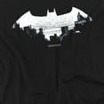 thumbnail image 3 of Batman Bat Logo Cityscape Kids T Shirt (2) for Youth Toddler Boys and Girls, Black, 3 of 5