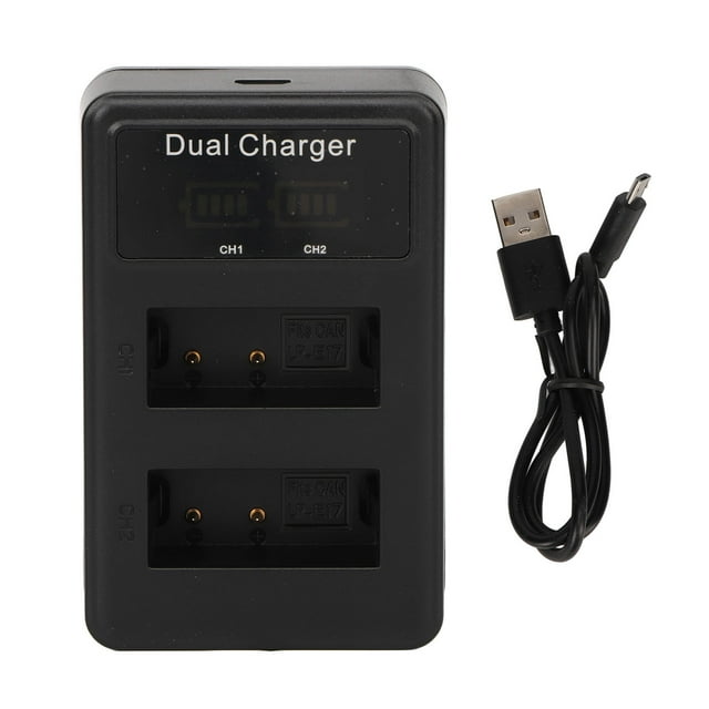 Cargador de batería LP, cargador de batería para cámara Cargador de batería para cámara digital USB Cargador de batería dual para cámara fiel a su promesa