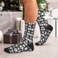 thumbnail image 7 of Vsdgher Husky Unisex Crew Socks Lightweight Breathable Ventilation Ankle Socks, Mid-calf socks for Daily, 7 of 7