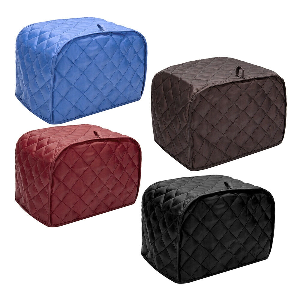 Toaster Cover, Polyester Fabric Quilted Four Slice Toaster Appliance