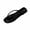 Black, variant on Flip-Flops for Women Summer Beach Flat Thong Sandals Casual Indoor Outdoor Walking Slides, Silver Size 6