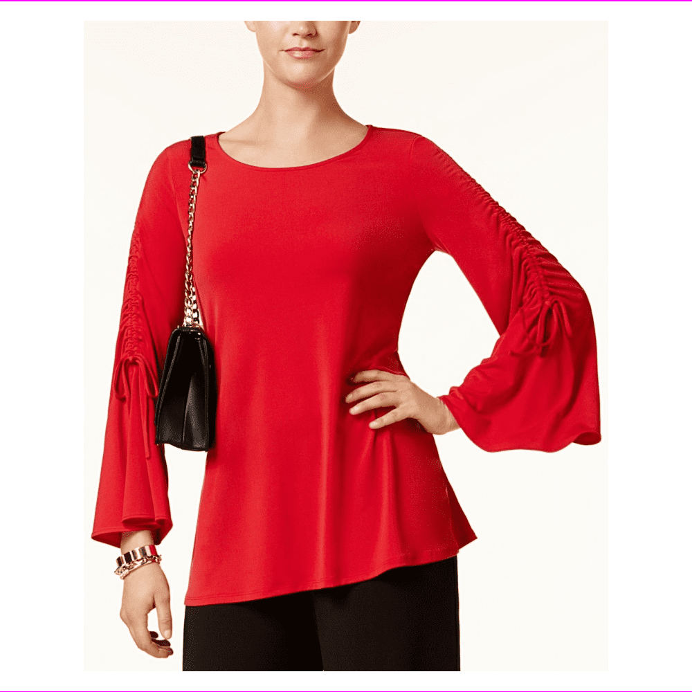 alfani bell sleeve top