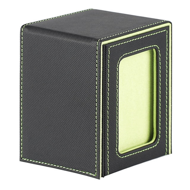 Portatarjetas para Juegos Caja Baraja Cartas Con Capacidad 100 Tarjetas Deportivas Juego