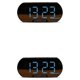 thumbnail image 2 of Naiovety Despertador LED Espejo Relojes Electrónico Snooze Hora Fecha USB multifunción con pantalla de temperatura Lámpara de moda Type1 NO1, 2 of 6