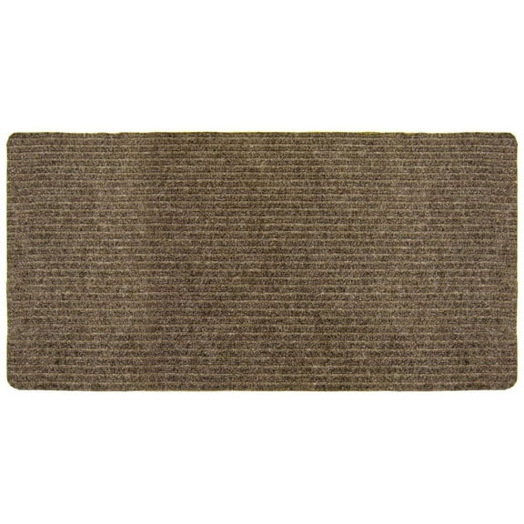 Multy Home Concord 50 ft. L X 36 in. W Tan Nonslip Carpet Runner