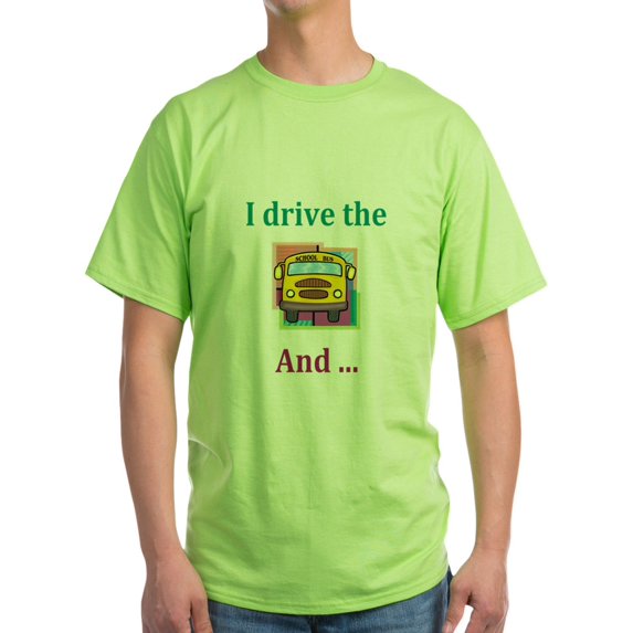 CafePress - School Bus Driver Light T Shirt - Light T-Shirt - CP