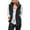 Black, variant on Hueook Winter Vest for Women Lightweight Warm Winter Coats Polar Soft Vests Outerwear with Zip Up Pockets Sleeveless Jacket for Winter 50% Off Clearance
