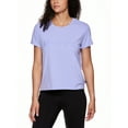 thumbnail image 2 of Reebok Women's Renew Short Sleeve Slinky Jersey High Low Tee, 2 of 5