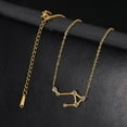 thumbnail image 3 of Starchenie 18K Gold Plated 12 Constellation Libra Necklace Zodiac Necklace Jewelry for Women and Men, 3 of 7