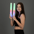 thumbnail image 6 of 16" LED Glow Foam Sticks - 100 Pack MultiColor Light-Up Stick Batons for Parties, Shows & Events by PartyGlowz, 6 of 7