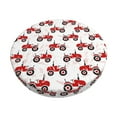 thumbnail image 2 of Round Bar Stool Seat Covers, Red Wheeled Tractors Elastic Round Chair Cover Stool Seat Slipcover Bar Stool Cushions Round Pad for 12-14 inch, 2 of 7