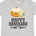 thumbnail image 4 of Inktastic Happy Hanukkah Dreidel Donut Boys or Girls Toddler T-Shirt, 4 of 5