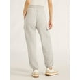 thumbnail image 2 of Scoop Women’s and Women's Plus Scubaknit Cargo Joggers, Sizes XS-4X, 2 of 4