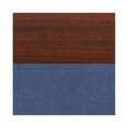 thumbnail image 2 of Regency 66x24 Mobile Adjustable Classroom Table- Mahogany & 2 Andy 18 Stack Chairs- Blue, 2 of 8