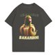 thumbnail image 2 of Tralalero Tralala Italian Tops,Aldult Round Neck Short Sleeve Work Clothes Shimpanzinni Bananinni Printed Tops for Summer Tops,AI Italian Shark Animal Tops（Dark Gray，M）, 2 of 4