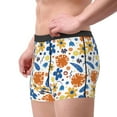 thumbnail image 2 of Pofeuu Flower Print Men’s Boxer Briefs, Moisture-Wicking Underwear, Regular,Trunk-XX-Large, 2 of 5