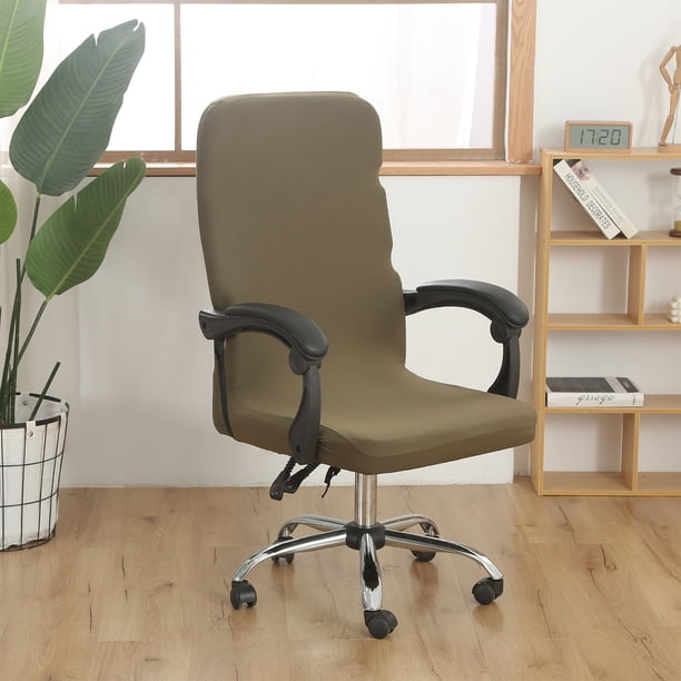 Solid Color Brushed High Elastic Chair Cover Soft And Comfortable Chair Seat Cover -proof And- Chair Slipcover Suitable For Dining Chair