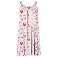 thumbnail image 7 of HomeGardon,Nightgowns for Women Sleepwear,Women's Spring and Summer Vacation Button V-neck Strap Top Dress,S-XXL, 7 of 7
