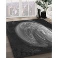 thumbnail image 2 of Ahgly Company Indoor Round Patterned Platinum Gray Area Rugs, 8' Round, 2 of 6