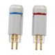 thumbnail image 5 of NUOLUX 2Ud Adaptador Plug Para Auriculares 0.78mm 2 Pin Compatible Con Cable De Audio Plata, 5 of 8