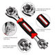 thumbnail image 3 of 2 Piezas Llave Inglesa/llave Inglesa 8 En 1 Multiusos negro rojo, 3 of 5