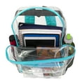 thumbnail image 3 of Mochila Trail Maker de PVC transparente muy resistente para niños, color turquesa, 3 of 8