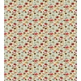 thumbnail image 3 of Tea Party Queen Size Duvet Cover Set, Tea and Cookie Themed Polka Dotted Teacups and Heart Shaped Sweets Romantic Break, Decorative 3 Piece Bedding Set with 2 Pillow Shams, Multicolor, by Ambesonne, 3 of 3