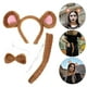 thumbnail image 4 of 1 juego de accesorios para juegos de rol de ratón, diadema, pajarita, cola de ratón, suministros para cosplay, 4 of 8
