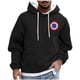 thumbnail image 2 of Sudadera con capucha para hombre, informal, a la moda, con estampado, con cordón, de manga larga, de poliéster, 2 of 5