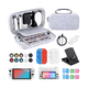 thumbnail image 2 of Kit Estuche De Accesorios Para Nintendo Switch Oled Funda Malubero Gris, 2 of 5