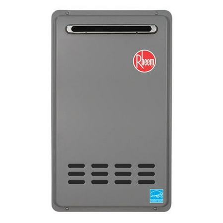Rheem RTG-64XLP-1 Outdoor Tankless Propane Water Heater for 1 - 2 Bathroom Homes