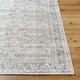 thumbnail image 6 of Mark&Day Washable Rugs, 7x9 Eran Traditional Light Silver Area Rug, Grey Carpet for Living Room, Bedroom or Kitchen (6'7" x 9', Machine Washable), 6 of 9