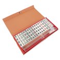 thumbnail image 2 of Shisuyan 1 Set Mini Mahjong Set Travel Tiny Mahjong Set Portable Mahjong Tiles Kit Funny Mahjong Set, 2 of 9