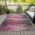 thumbnail image 3 of Dalyn Rugs Machine Washable Indoor/Outdoor Chantille ACN2035 Pink 3' x 5' Rug, 3 of 9