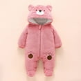 thumbnail image 5 of Vedolay Baby Girls Clothes Baby Girl 2023 Autumn Boys Jumpsuits Long Sleeve Bodysuit Pink,73, 5 of 5