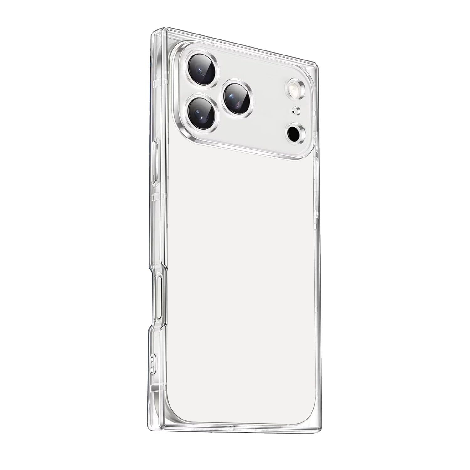 Square Transparent Case for iPhone 17 Pro Max