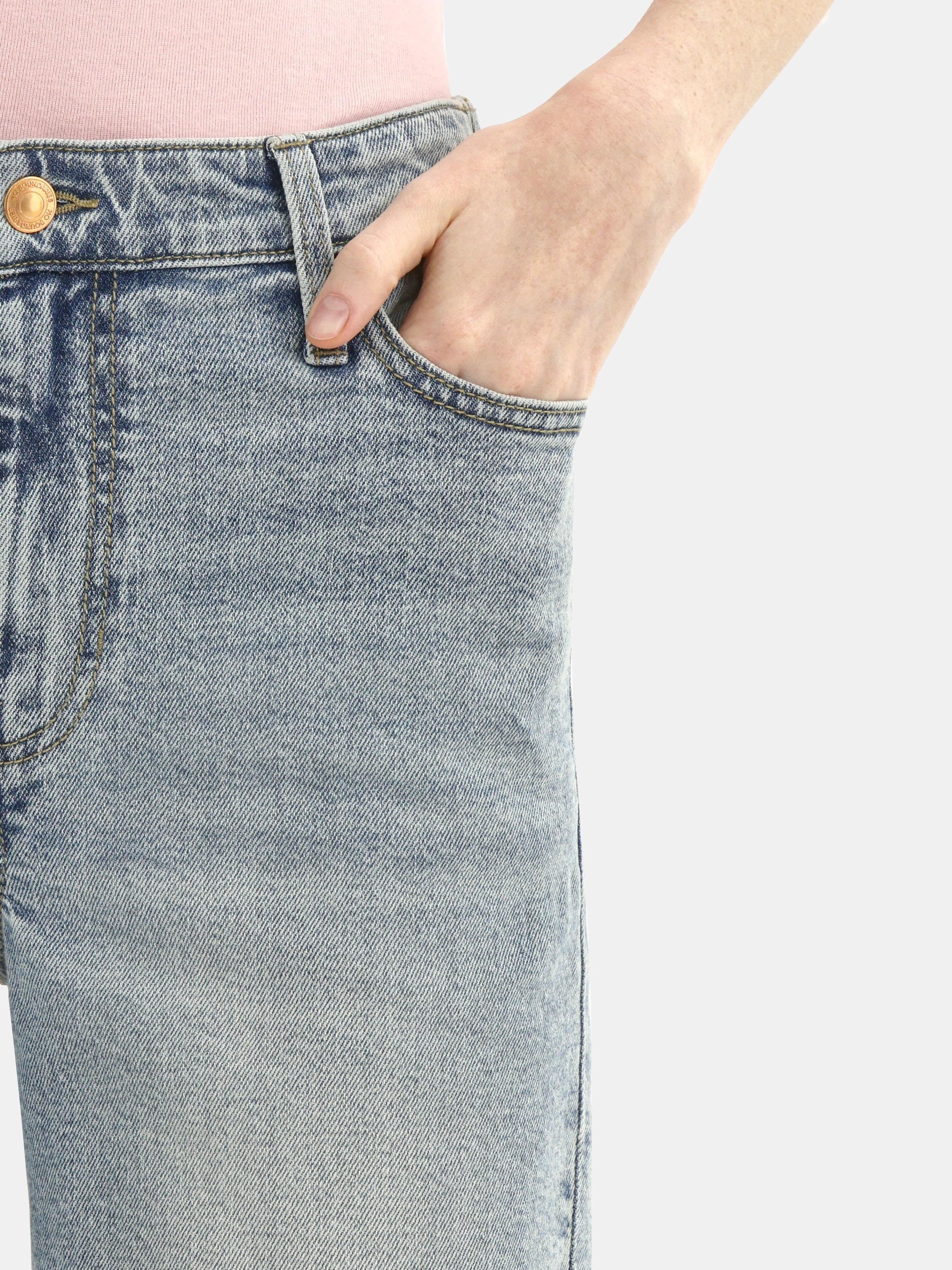 No Boundaries High Rise Baggy Wide Leg Jeans, 32" Inseam, Women's and Women's Plus Sizes XXS-4X