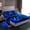Blue, variant on Castle Fairy Female Men Honeycomb Gamepads Twin Sheet Sets,Abstract Gamer Bedding
