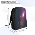 thumbnail image 3 of Arcane Backpacks Casual Daypacks Student Book Bag Printing Satchel Rucksack Lightweight Schoolbag, 3 of 3