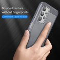 thumbnail image 4 of for Samsung Galaxy A23 5G case,Galaxy A23 case with HD Screen Protector,Fashion Shock-Absorption Flexible TPU Bumper Soft Rubber Protective Case Cove for Samsung Galaxy A23 (Gray Brushed TPU), 4 of 16