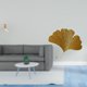thumbnail image 2 of Gancho de pared plegable,Ganchos de pared plegables Ganchos de pared para abrigos,Esculturas de pared de hojas,Esculturas de pared de hierro forjado con hojas de ginkgo,Escultura de pared con, 2 of 8