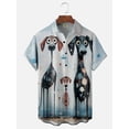 thumbnail image 2 of Camiseta divertida con estampado 3D de animales de dibujos animados para hombre, camisetas de manga corta de secado rápido, ropa informal para hombre, camisas de moda urbana de verano, 2 of 5